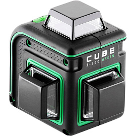 Лазерный уровень ADA Cube 3-360 Green Ultimate Edition (А00569)