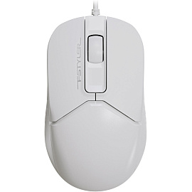 Мышь проводная A4Tech Fstyler FM12 белая (FM12 WHITE)