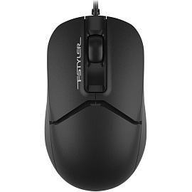 Мышь проводная A4Tech Fstyler FM12S черная (FM12S BLACK)