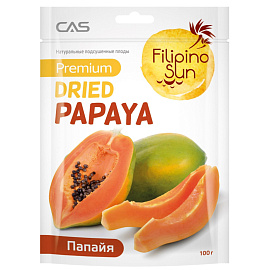 Папайя Filipino Sun сушеная 100 г