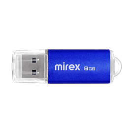 Флешка USB 2.0 8 ГБ Mirex Unit (13600-FMUAQU08)