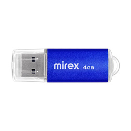 Флешка USB 2.0 4 ГБ Mirex Unit (13600-FMUAQU04)