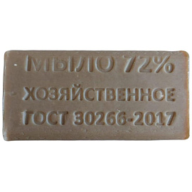 Мыло хозяйственное 72% 150 гр 84 штуки в упаковке