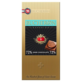 Шоколад Bucheron Superior горький 72% 100 г