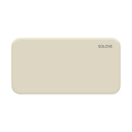 Внешний аккумулятор (power bank) Solove 001M+ (10000 мАч, бежевый, 001M+ Beige RUS)