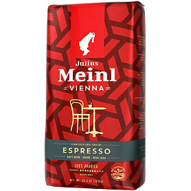 Кофе в зернах Julius Meinl Vienna Espresso 100% арабика 1 кг (пакет)