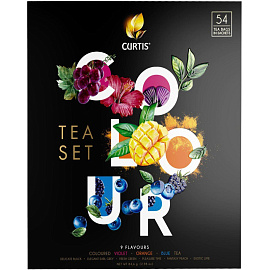 Чай ассорти Curtis Colour Tea Set 54 пакетика