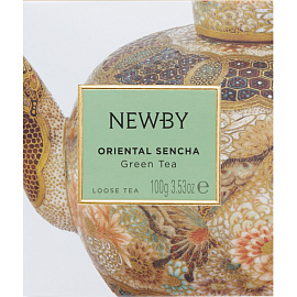 Чай листовой зеленый Newby Oriental Sencha 100 г (маракуйя)