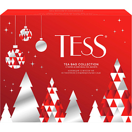 Чай ассорти Tess Happy Holidays 48 пакетиков