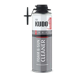 Очиститель пены монтажной Kudo Foam&Gun Cleaner 650 мл