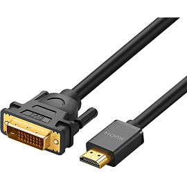 Кабель Ugreen HD106 HDMI - DVI-D 5 метров (10137)