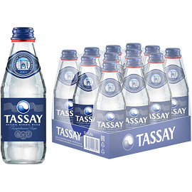 Вода минерально-питьевая газированная Tassay 0.25 л