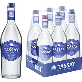 Вода минеральная Tassay газированная 0.75 л