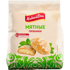 Пряники Хлебный Дом мятные 300 г