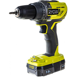 Дрель-шуруповерт аккумуляторная Ryobi One+ R18DD3-115S (5133005301)