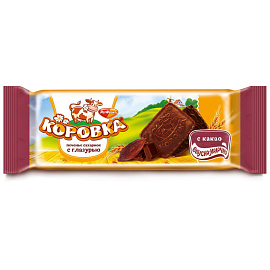 Печенье сахарное Коровка с какао 115 г