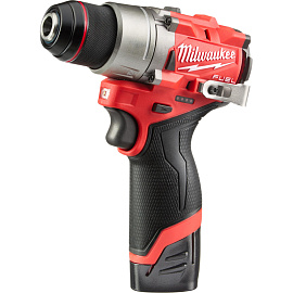 Шуруповерт безударный аккумуляторный Milwaukee M12 Fuel FDD2-202X 12 В Li-ion 2 АКБ 2 Ач +ЗУ (4933479873)