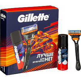 Подарочный набор косметики для мужчин Gillette Fusion