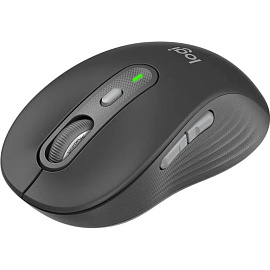 Мышь беспроводная Logitech M750 темно-серая (910-006269)