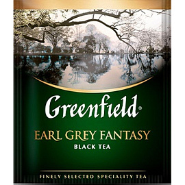 Чай черный Greenfield Earl Grey Fantasy 25 пакетиков (бергамот)