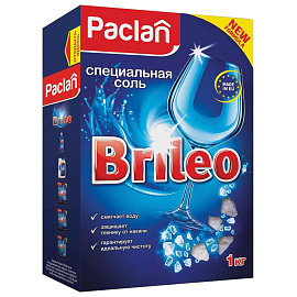 Соль для посудомоечных машин Paclan Brileo 1 кг