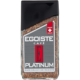 Кофе растворимый Egoiste Platinum 100 г (стеклянная банка)