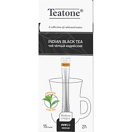 Чай черный Teatone Black Tea 15 стиков