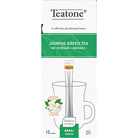 Чай зеленый Teatone Jasmine 15 стиков