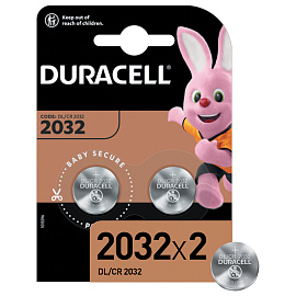 Батарейка CR2032 Duracell Specialty (2 штуки в упаковке)