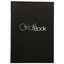 Скетчбук 100л., А4 Clairefontaine "Graf Book 360°", на сшивке, 100г/м2