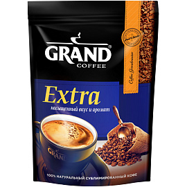 Кофе растворимый Grand Extra 150 г (пакет)