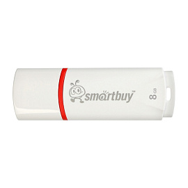 Флешка USB 2.0 8 ГБ Smartbuy Crown (SB8GBCRW-W)