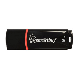 Флешка USB 2.0 16 ГБ Smartbuy Crown (SB16GBCRW-K)