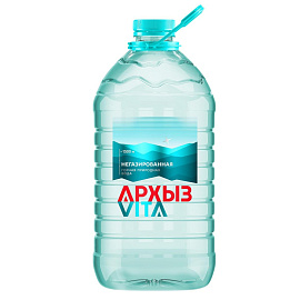 Вода минеральная Архыз 5л без газа пэт. 2шт/уп.