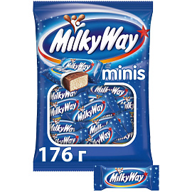 Шоколадные батончики Milky Way мини 176 г