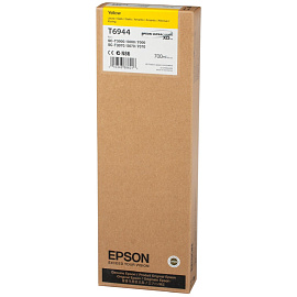 Картридж струйный Epson T6944 C13T694400 желтый оригинальный