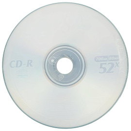 Диск CD-R VS 700 МБ 52x bulk VSCDRB5003 (50 штук в упаковке)