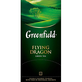 Чай зеленый Greenfield Flying Dragon 25 пакетиков