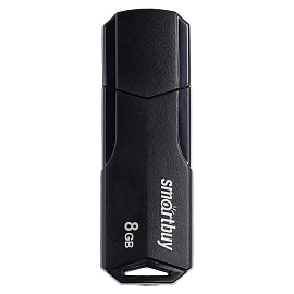 Память Smart Buy "Clue" 8GB, USB 2.0 Flash Drive, черный