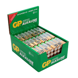 Батарейка AA пальчиковая GP Super Alkaline (96 штук в упаковке)