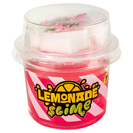 Слайм Slime "Lemonade" розовый, 110г