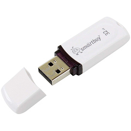 Флешка USB 2.0 32 ГБ Smartbuy Paean (SB32GBPN-W)