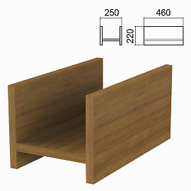 Подставка под системный блок Арго А-401 (орех, 250х450х220 мм)
