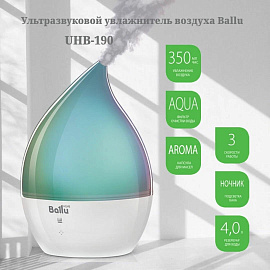 Увлажнитель воздуха Ballu UHB-190