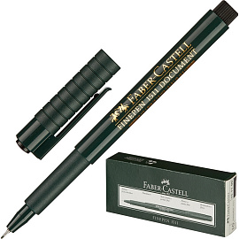 Линер Faber-Castell Finepen 1511 черный (толщина линии 0.4 мм)