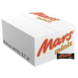 Шоколадные батончики Mars Minis 2.7 кг