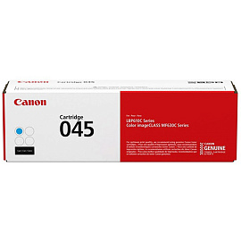 Картридж лазерный Canon 045 C 1241C002 голубой оригинальный