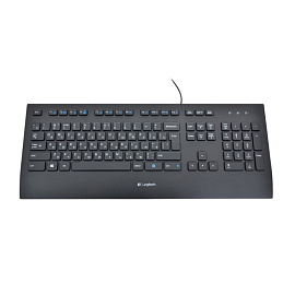 Клавиатура проводная Logitech K280E черная (920-005215)