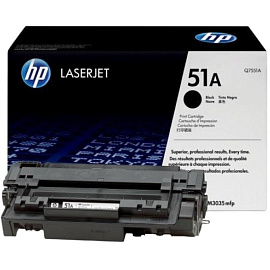 Картридж лазерный HP 51A Q7551A черный оригинальный