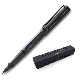 Ручка перьевая Lamy 017 Safari Умбра цвет чернил синий цвет корпуса умбра (артикул производителя 4000202)